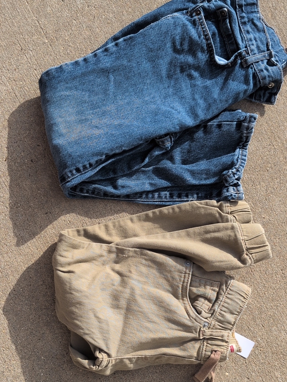 boys Size 6 Pants, Levis Joggers And Children's Place Jeans